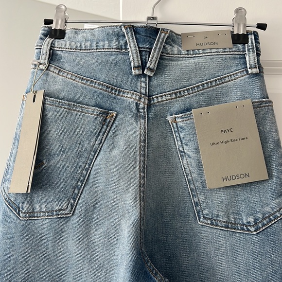 Hudson size 24 NWT ultra high rise flare Faye - Picture 4 of 7